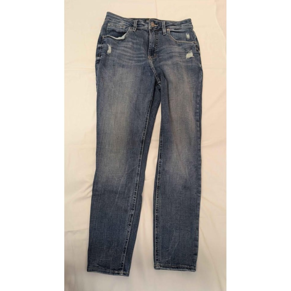 Silver Jeans Avery Skinny Jeans Womens 30x29 Distressed Stretch